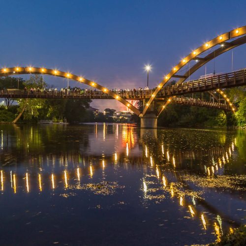 The Tridge in Midland Michigan